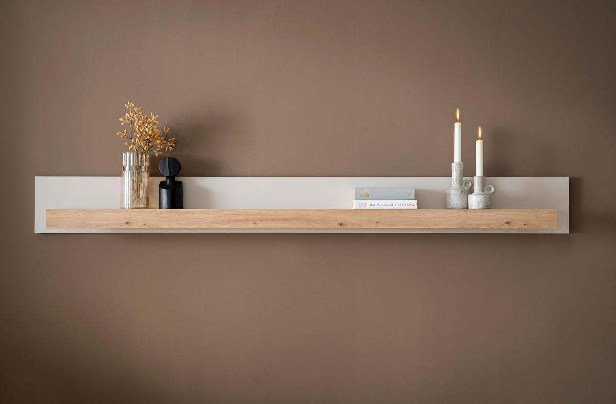 WANDBOARD in 189/20/15 cm Eiche Artisan  - Eiche Artisan, Design, Holzwerkstoff (189/20/15cm) - MID.YOU