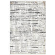 WEBTEPPICH 133/190 cm Perugia  - Dunkelgrau/Weiß, Design, Textil (133/190cm) - Novel