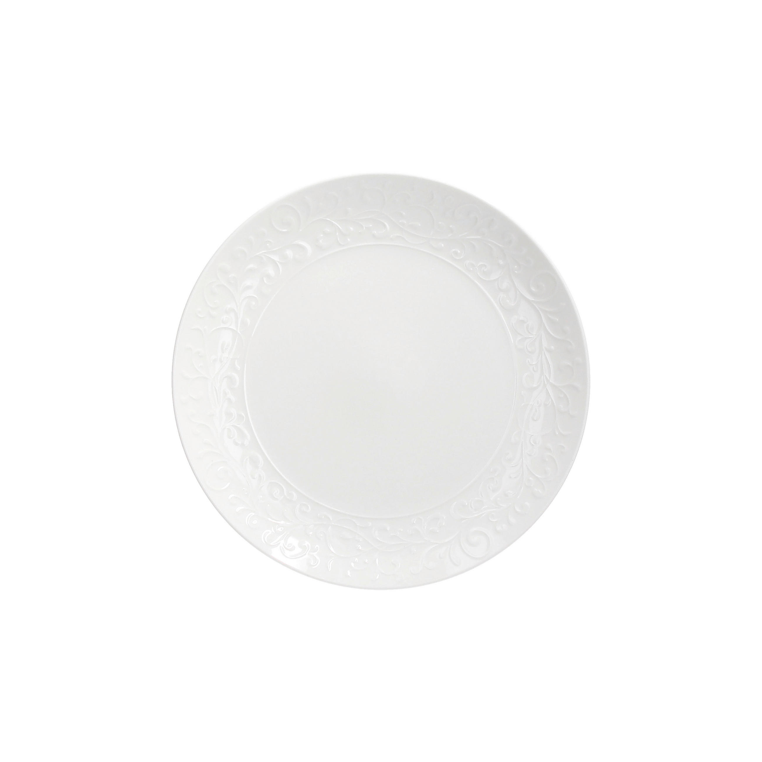 TANJUR PLITKI    25/2.5 cm         Jasmin Bianco   - bijela, Basics, keramika (25/2.5cm) - Tognana