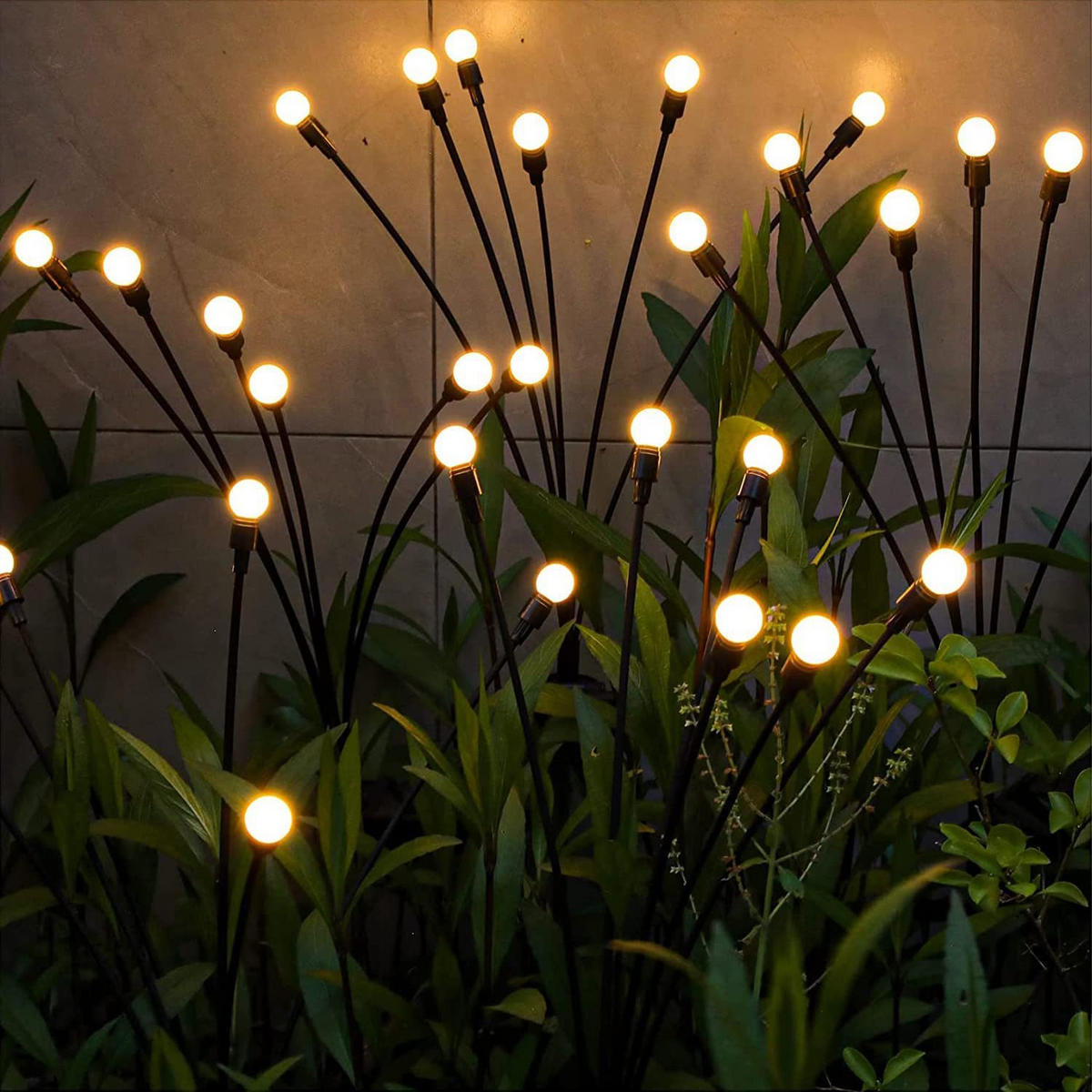 SOLCELLSLAMPA 8,5/5/74 cm   - silver/svart, Trend, metall/plast (8,5/5/74cm) - Ambia Garden
