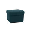 HOCKER Webstoff Dunkelblau  - Schwarz/Dunkelblau, KONVENTIONELL, Kunststoff/Textil (61/40/61cm) - MID.YOU