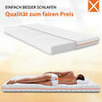 WENDEMATRATZE 80/200 cm Höhe ca. 14 cm  - Weiß, Basics, Textil (80/200cm) - Xora