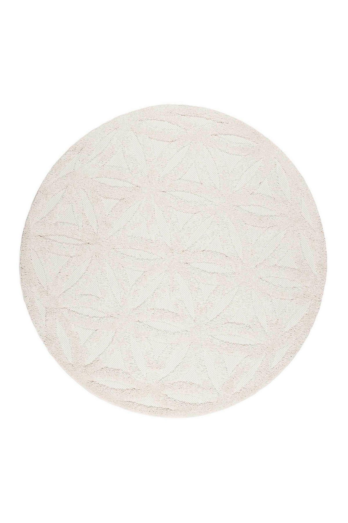 OUTDOORTEPPICH 120 cm Shake Creme  - Creme, KONVENTIONELL, Textil (120cm) - Esprit