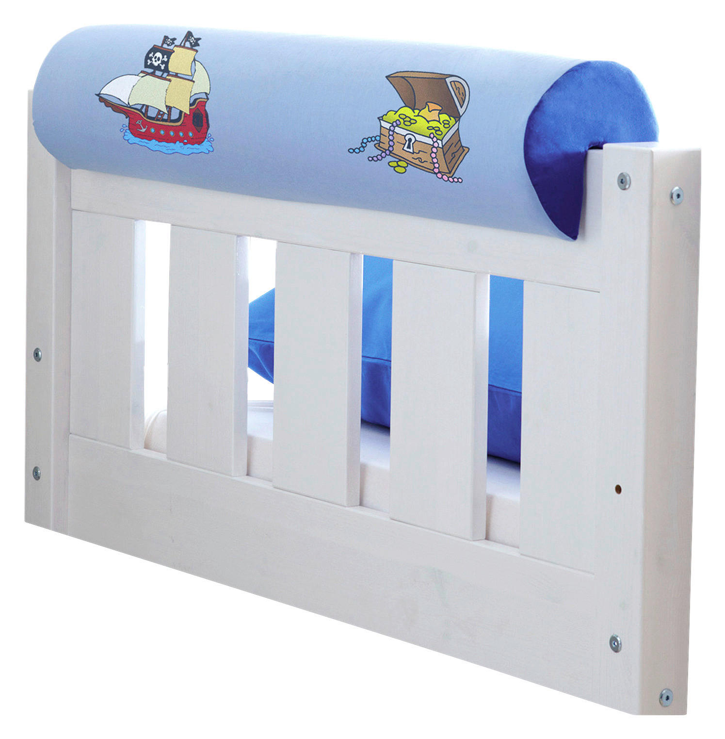 OTROŠKI VZGLAVNIK ZA VRAT Ticaa 880208 NACKENROLLE 16,5/79 cm  - svetlo modra/temno modra, Konvencionalno, tekstil (16,5/79cm) - MID.YOU