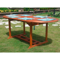 GARTENTISCH 150-200/90/74 cm  - Braun, Basics, Holz (150-200/90/74cm) - Gardenson