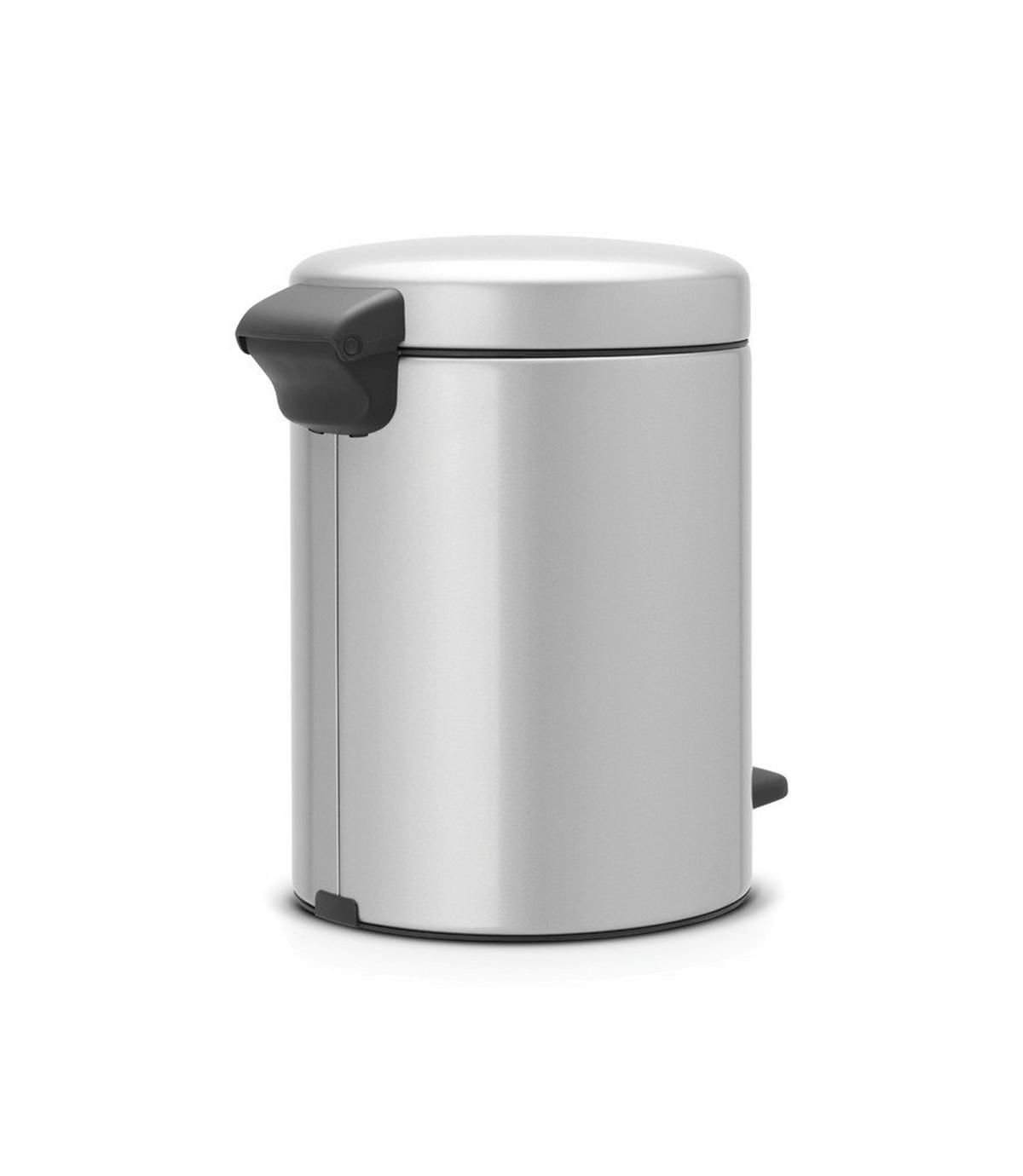 ABFALLEIMER 5 L  - Grau, Basics, Kunststoff/Metall (20.5/29.1/27.2cm) - Brabantia