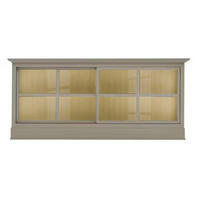 SIDEBOARD UrbanClass  in 190,5/82/49 cm  - Creme/Grau, LIFESTYLE, Glas/Holz (190,5/82/49cm) - Livetastic