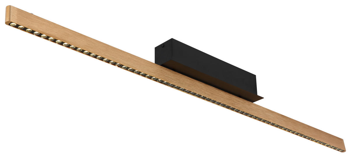 LED-HÄNGELEUCHTE 120/4/120 cm    - Schwarz/Kupferfarben, Konventionell, Metall (120/4/120cm) - Globo