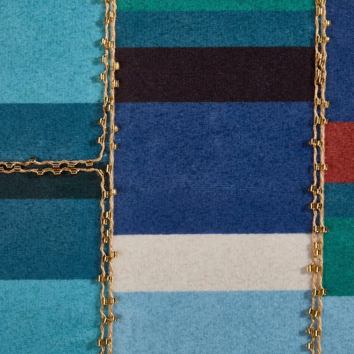 KISSENHÜLLE MOSAIK 40/60 cm  - Multicolor, Design, Textil (40/60cm) - Novel