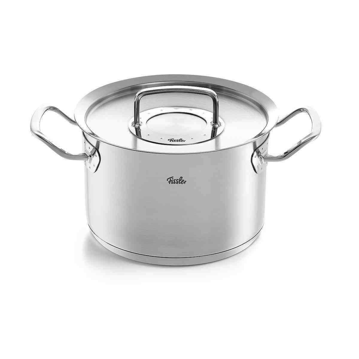 KOCHTOPF Original-Profi Collection® 4 L  - Silberfarben, Basics, Metall (20 cmcm) - Fissler