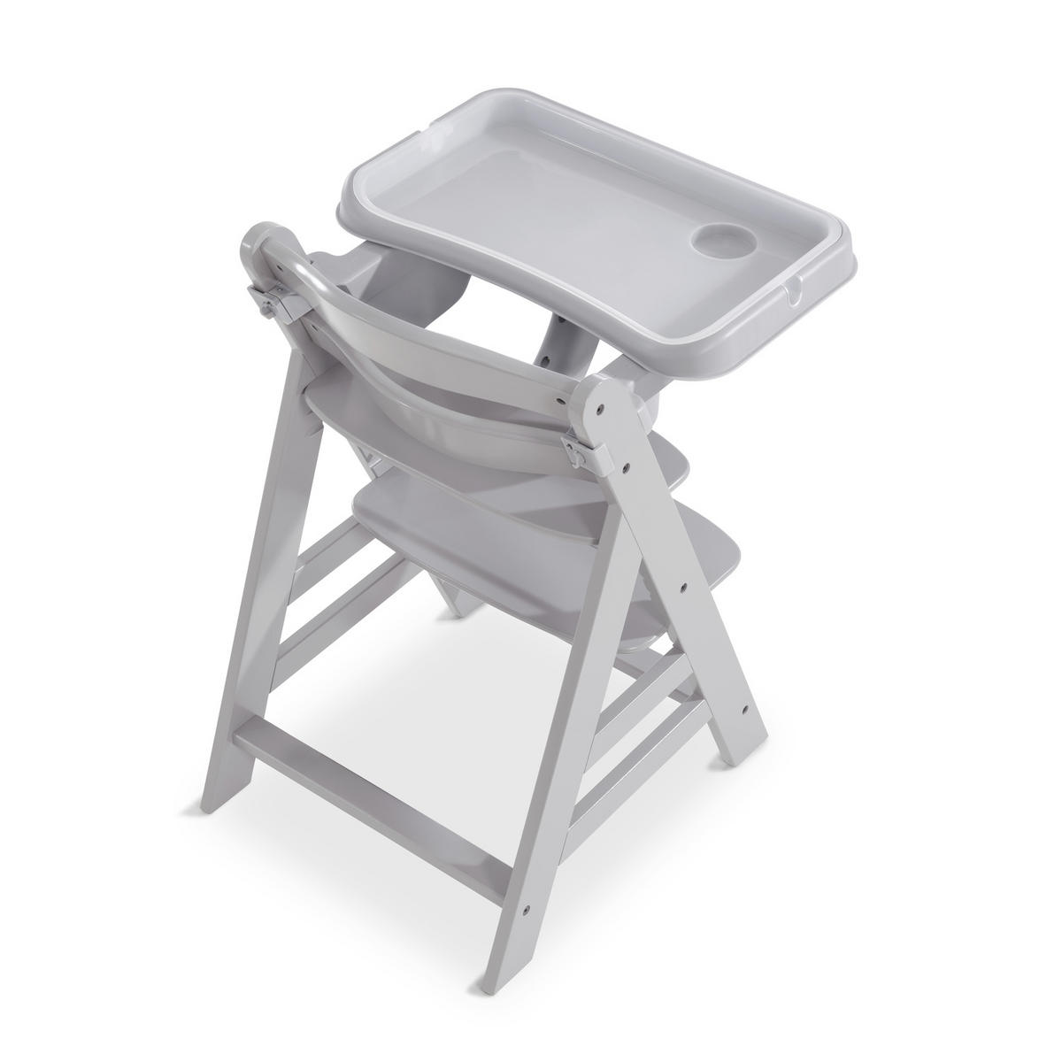ESS- UND SPIELBRETT Alpha Tray  - Grau, Trend, Kunststoff (46/56,5/22,5cm) - Hauck