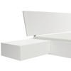 NACHTSCHRANK 48/16/41 cm Buche massiv  - Weiß, Basics, Holz (48/16/41cm) - Hasena