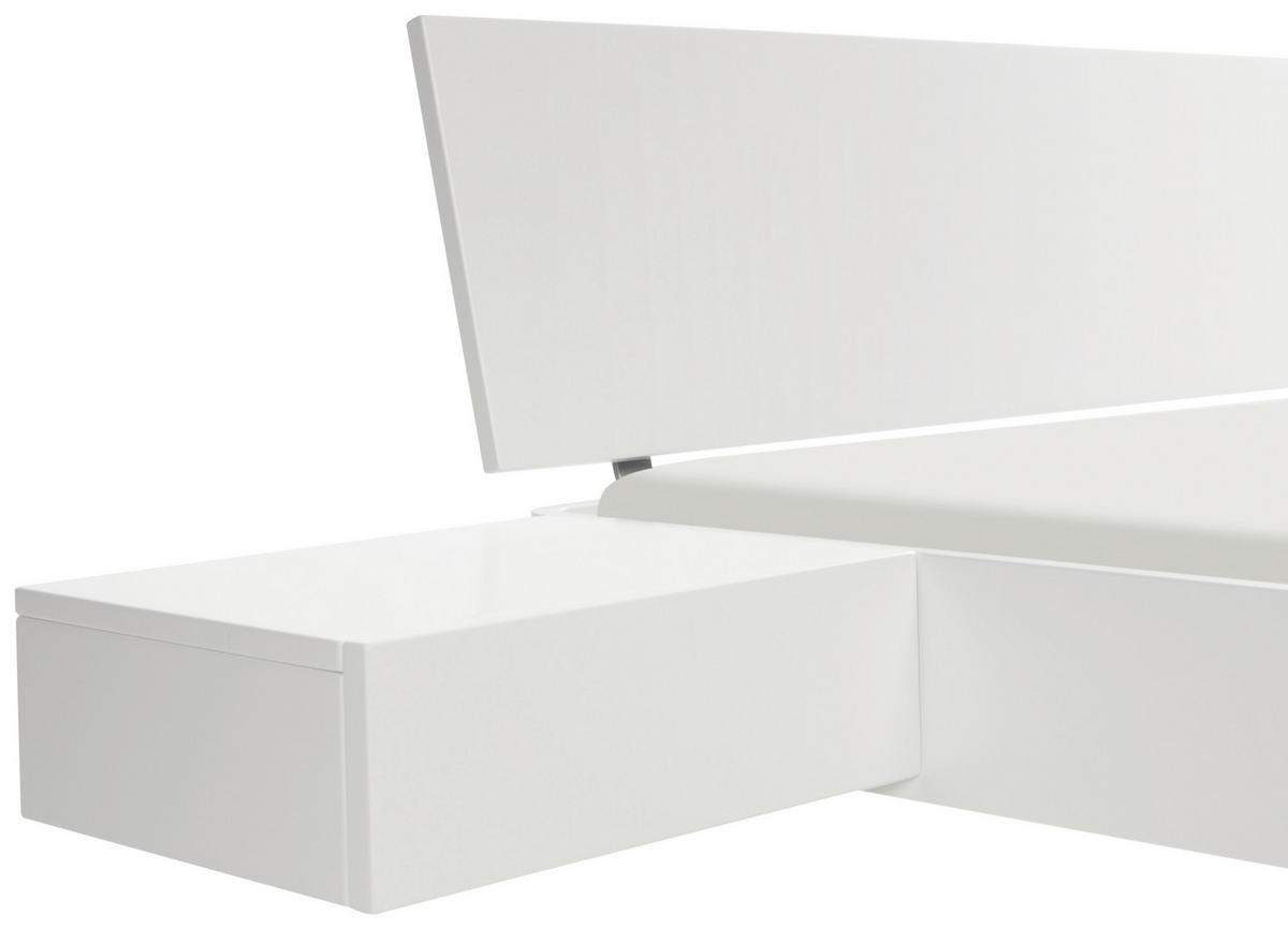 NACHTKÄSTCHEN 48/16/41 cm  in Weiß  - Weiß, Basics, Holzwerkstoff (48/16/41cm) - Hasena