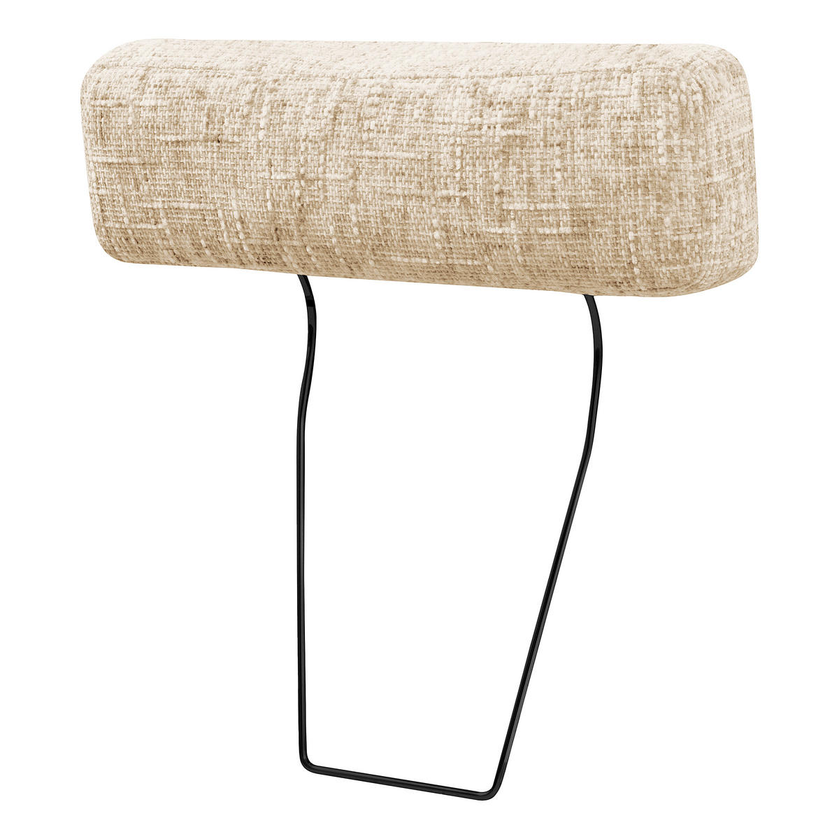 KOPFSTÜTZE 52/17/14 cm  Webstoff  - Beige, Design, Textil (52/17/14cm) - Livetastic