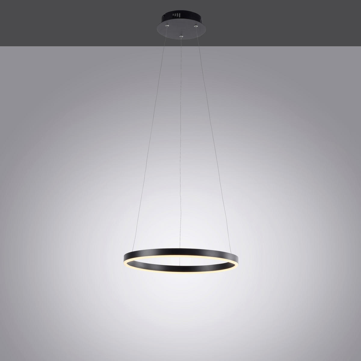 LED LUSTER  39/120 cm      - antracit, Trendi, metal/plastika (39/120cm)