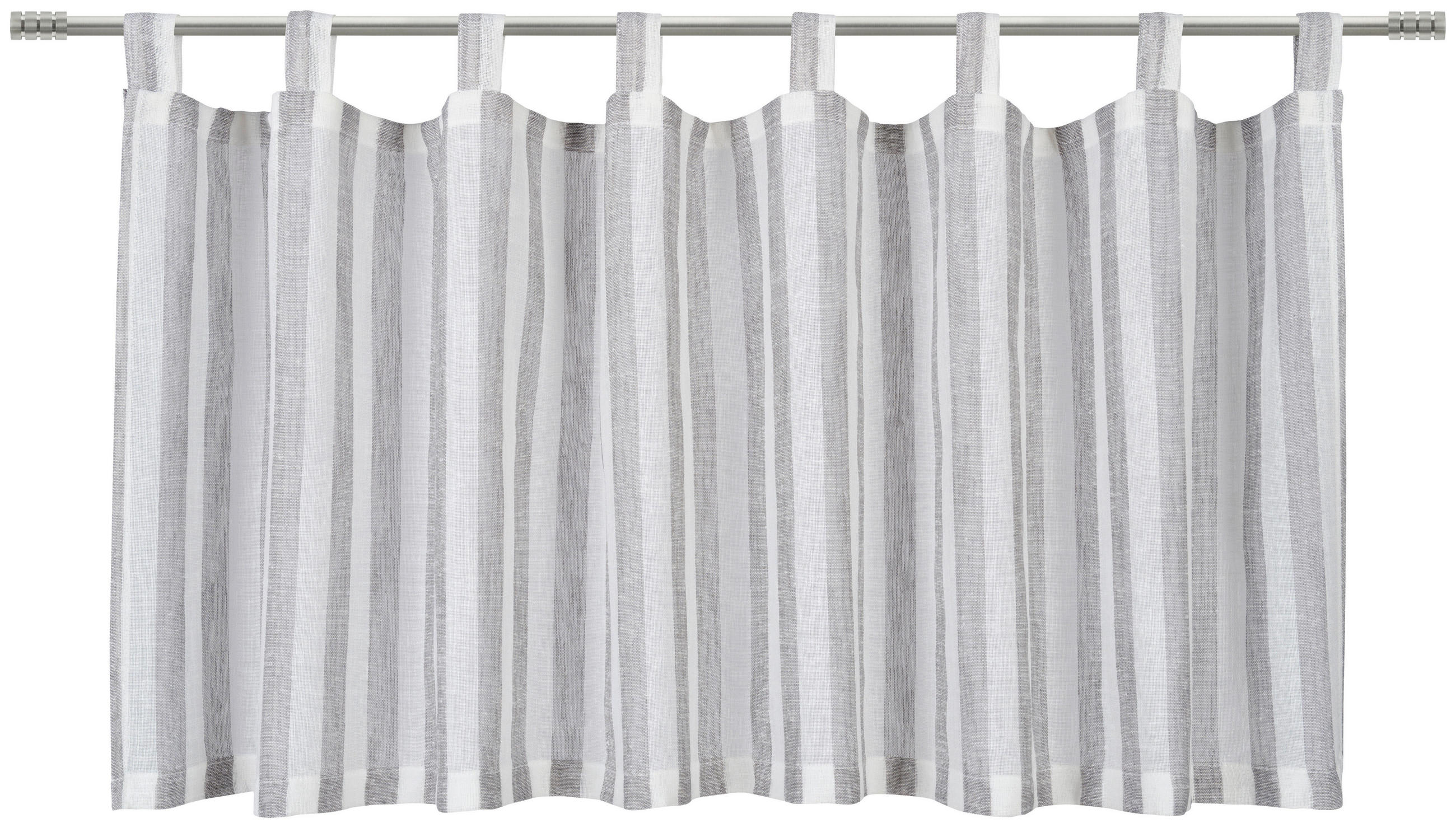 KURZGARDINE    140/50 cm  - Grau, KONVENTIONELL, Textil (140/50cm) - Esposa