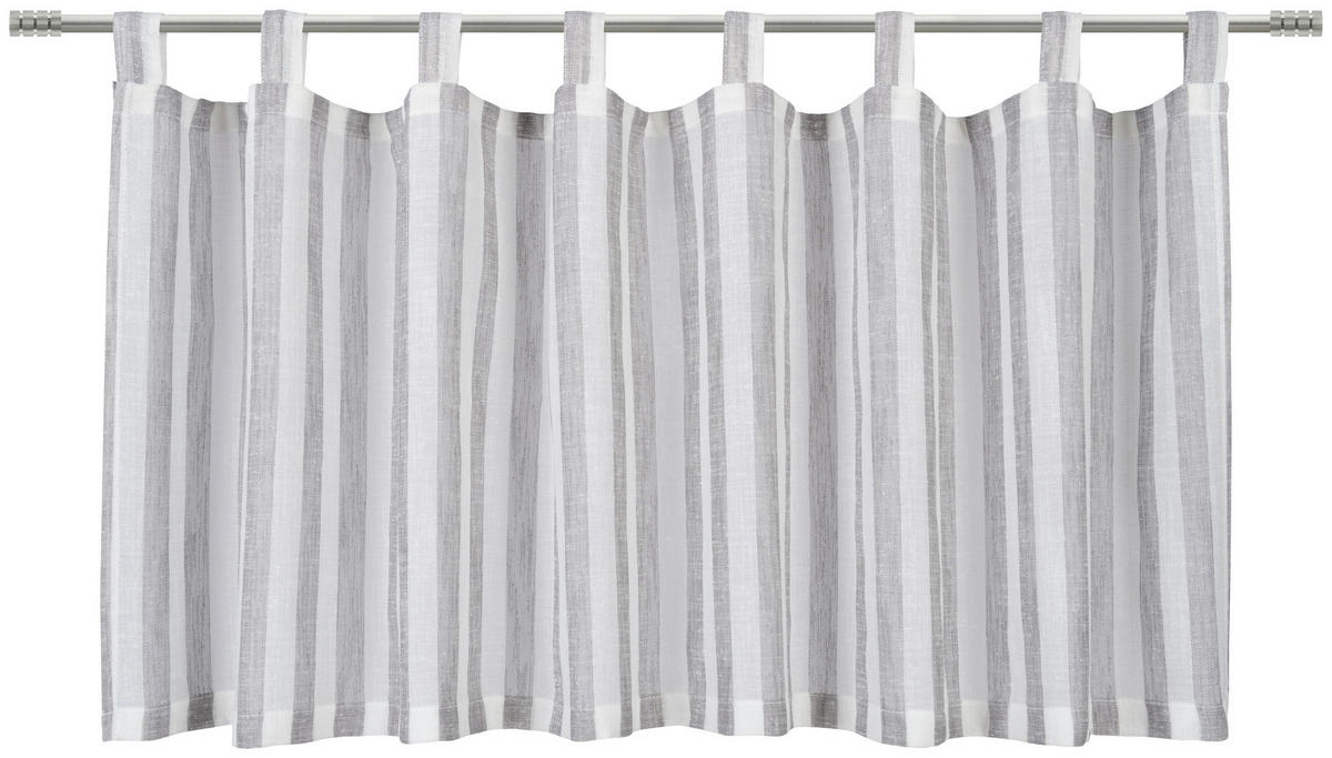 KURZGARDINE    140/50 cm  - Grau, KONVENTIONELL, Textil (140/50cm) - Esposa