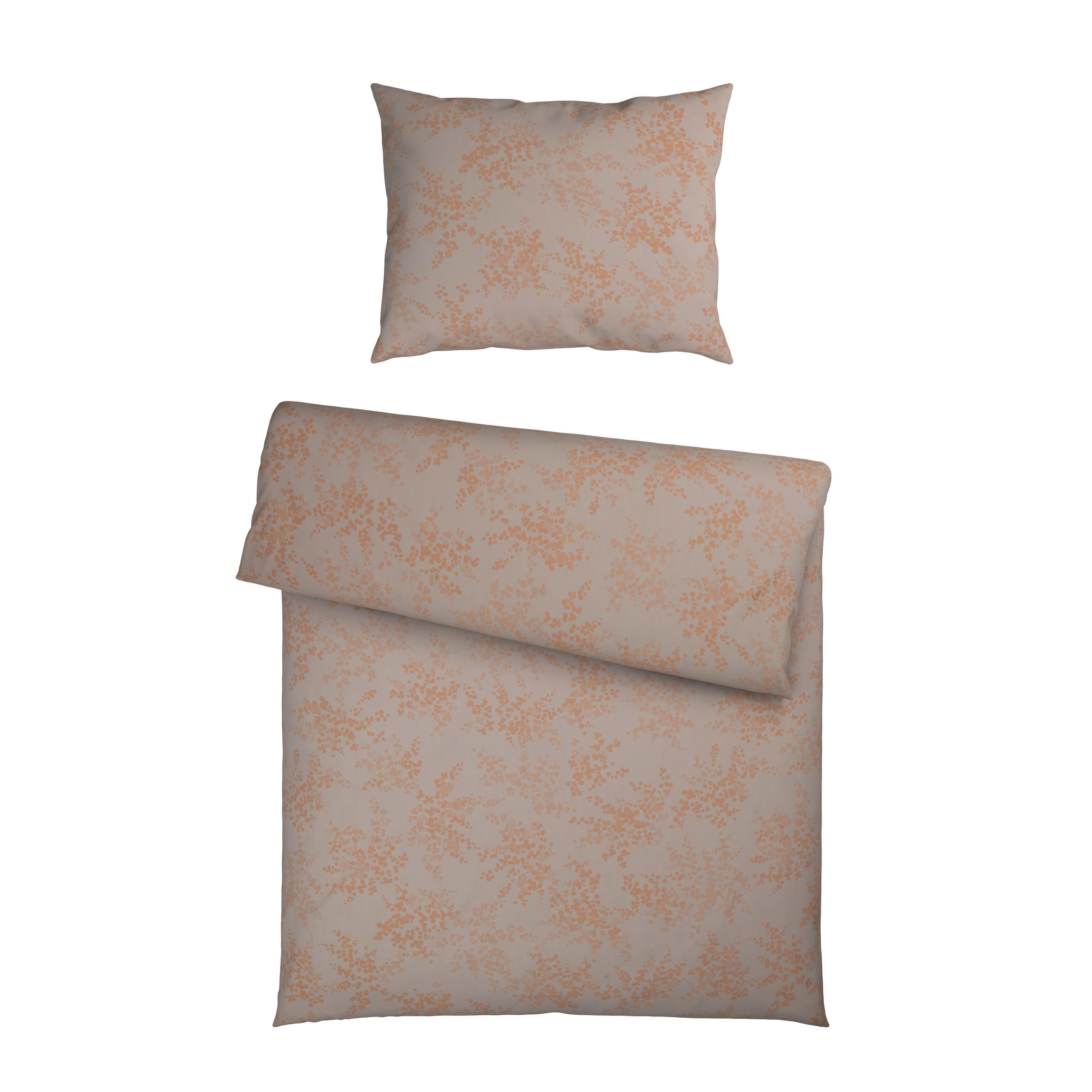 POVLEČENÍ, damašek, béžová, 140/200 cm - béžová, Design, textil (140/200cm) - Curt Bauer