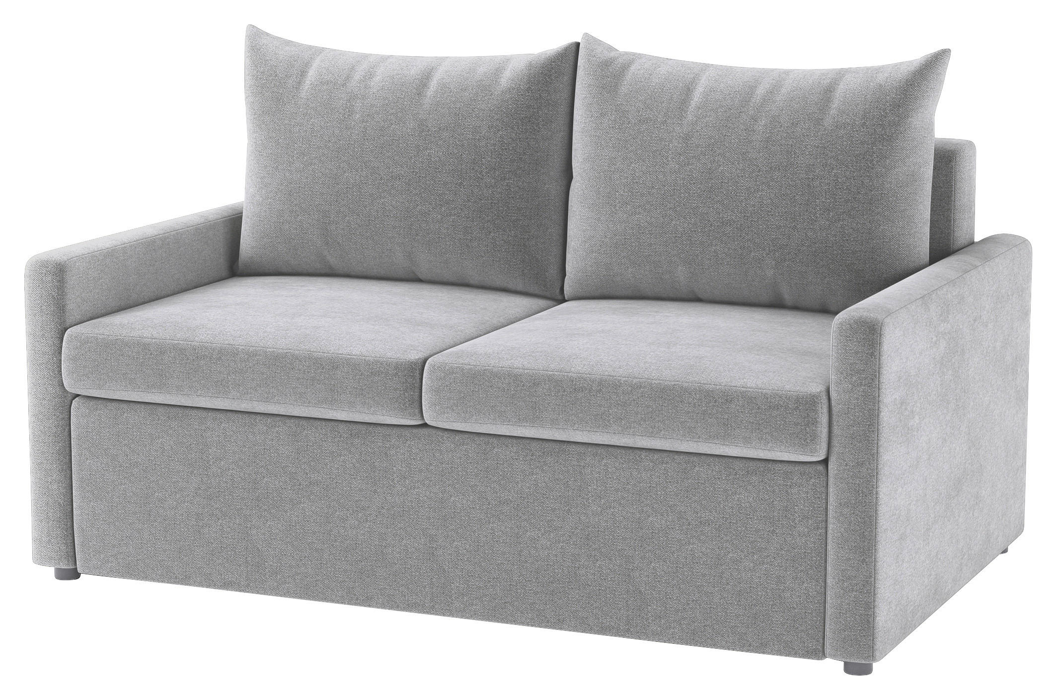 SCHLAFSOFA Flachgewebe Grau  - Schwarz/Grau, Design, Kunststoff/Textil (152/89/92cm) - MID.YOU