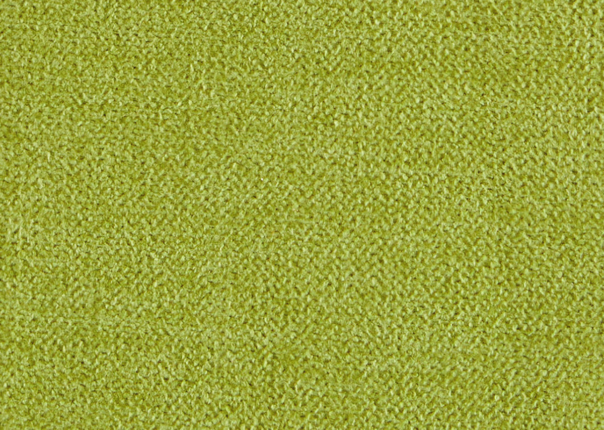 ECKSOFA in Chenille Limette  - Limette/Schwarz, Design, Textil/Metall (240/308cm) - Xora