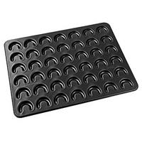 VANILLEKIPFERLFORM - KONVENTIONELL, Metall (42/32,5/1cm) - Zenker