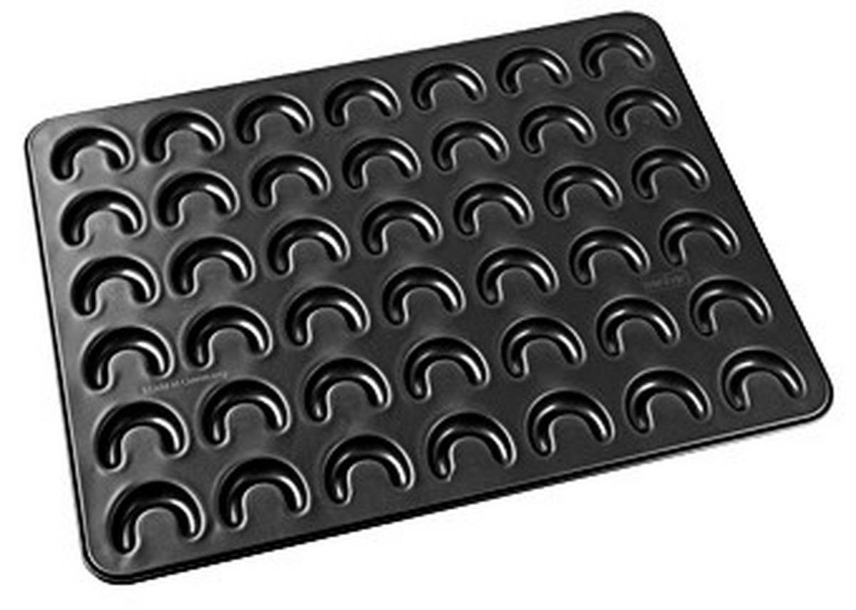 VANILLEKIPFERLFORM - KONVENTIONELL, Metall (42/32,5/1cm) - Zenker