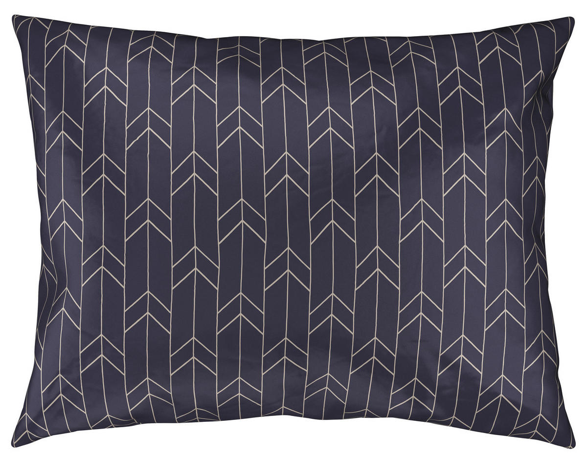 POSTELJINA SATIN 140/200 cm saten plava  - plava, Dizajnerski, tekstil (140/200cm) - Novel