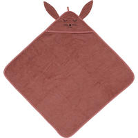 OSUŠKA S KAPUCÍ - pink, Basics, textil (75/75cm) - Avelia