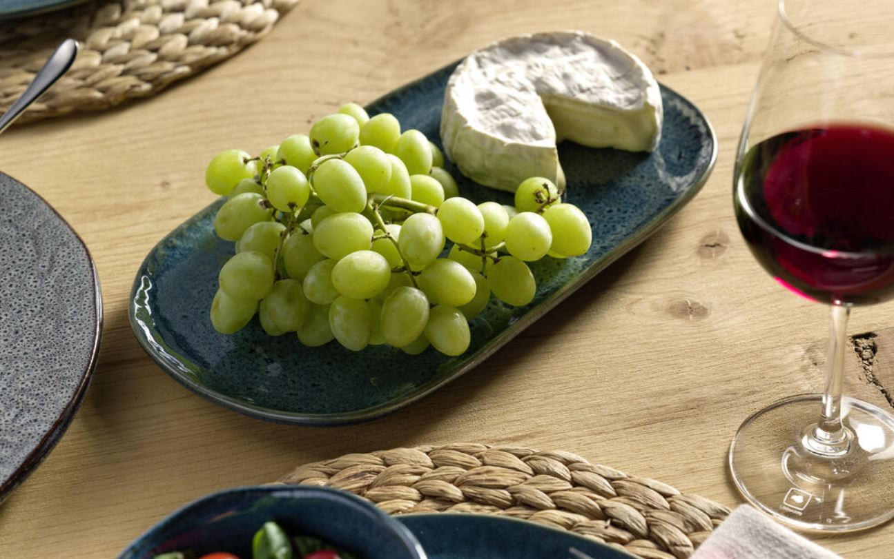SERVIERPLATTE Matera     - Blau, LIFESTYLE, Keramik (32/2/18cm) - Leonardo