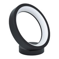 LED-TISCHLEUCHTE 27/26,5 cm   - Schwarz/Weiß, Design, Kunststoff/Metall (27/26,5cm) - Eglo