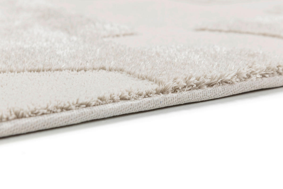 WEBTEPPICH 140/200 cm Blaze Weiß  - Weiß, Design, Textil (140/200cm) - Schöner Wohnen