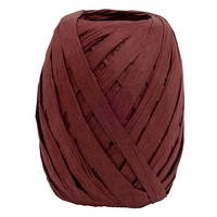 GESCHENKBAND  - Weinrot, Basics, Papier (0.7cm)