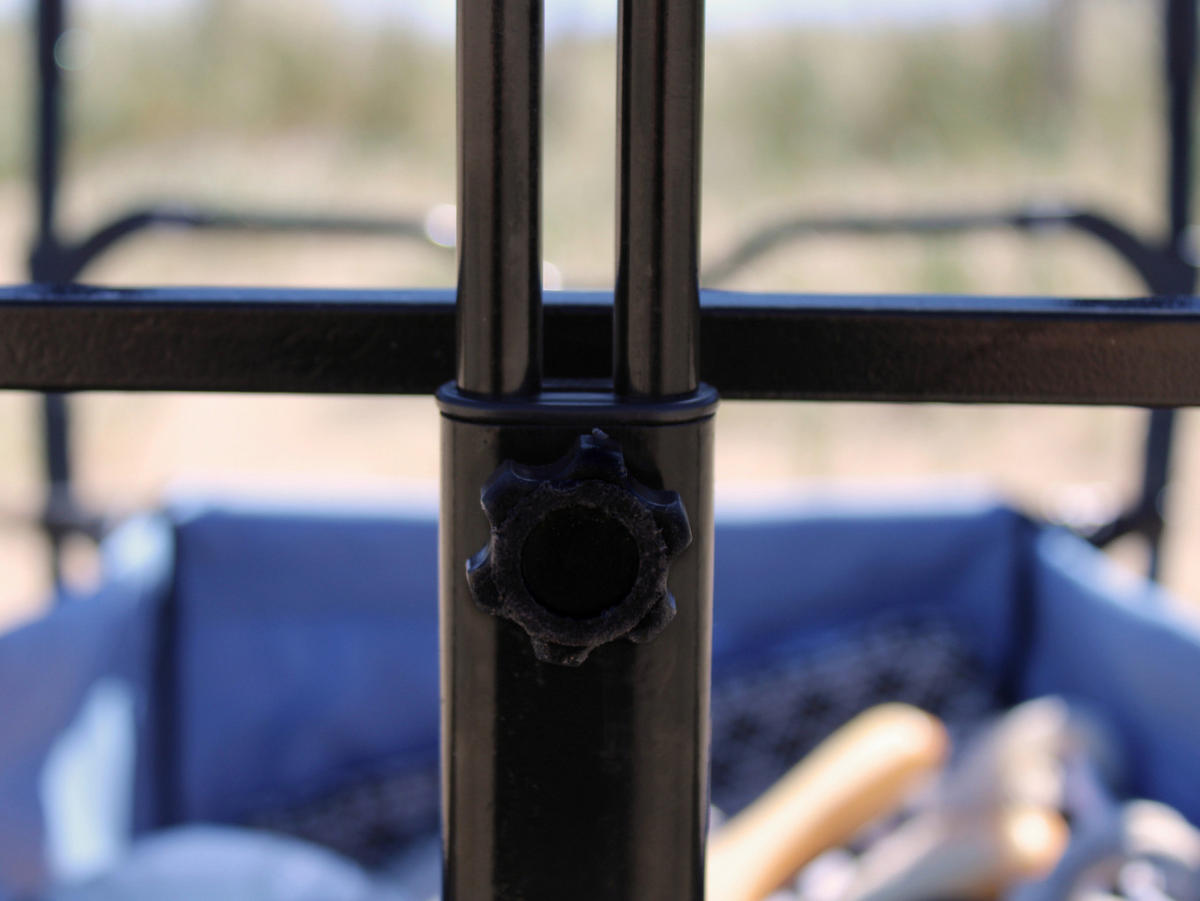 SKLADACÍ VOZÍK - sivá, Konventionell, kov/textil (59/102/134cm)