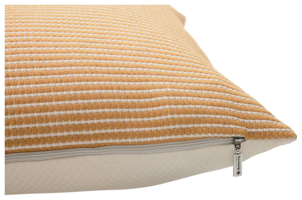 KISSENHÜLLE MR-BRICKS 45/45 cm  - Gelb/Creme, Basics, Textil (45/45cm) - Musterring