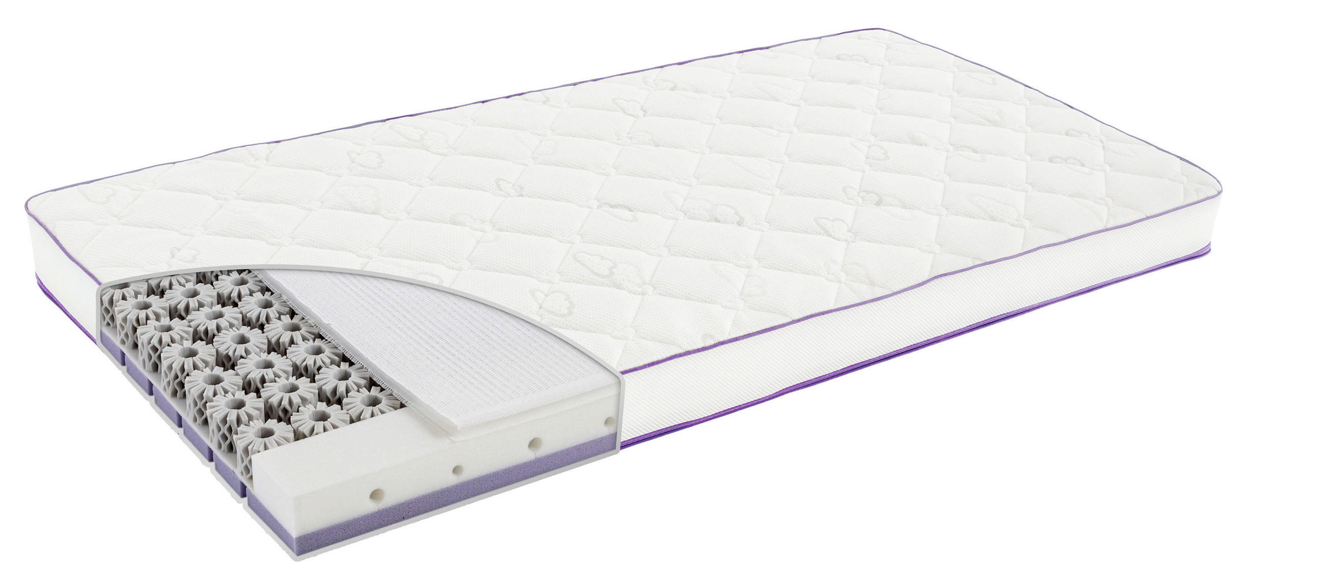 OTROŠKA VZMETNICA jedro iz hladne pene 60/120 cm  - Basics, naravni materiali (60/120cm) - Träumeland