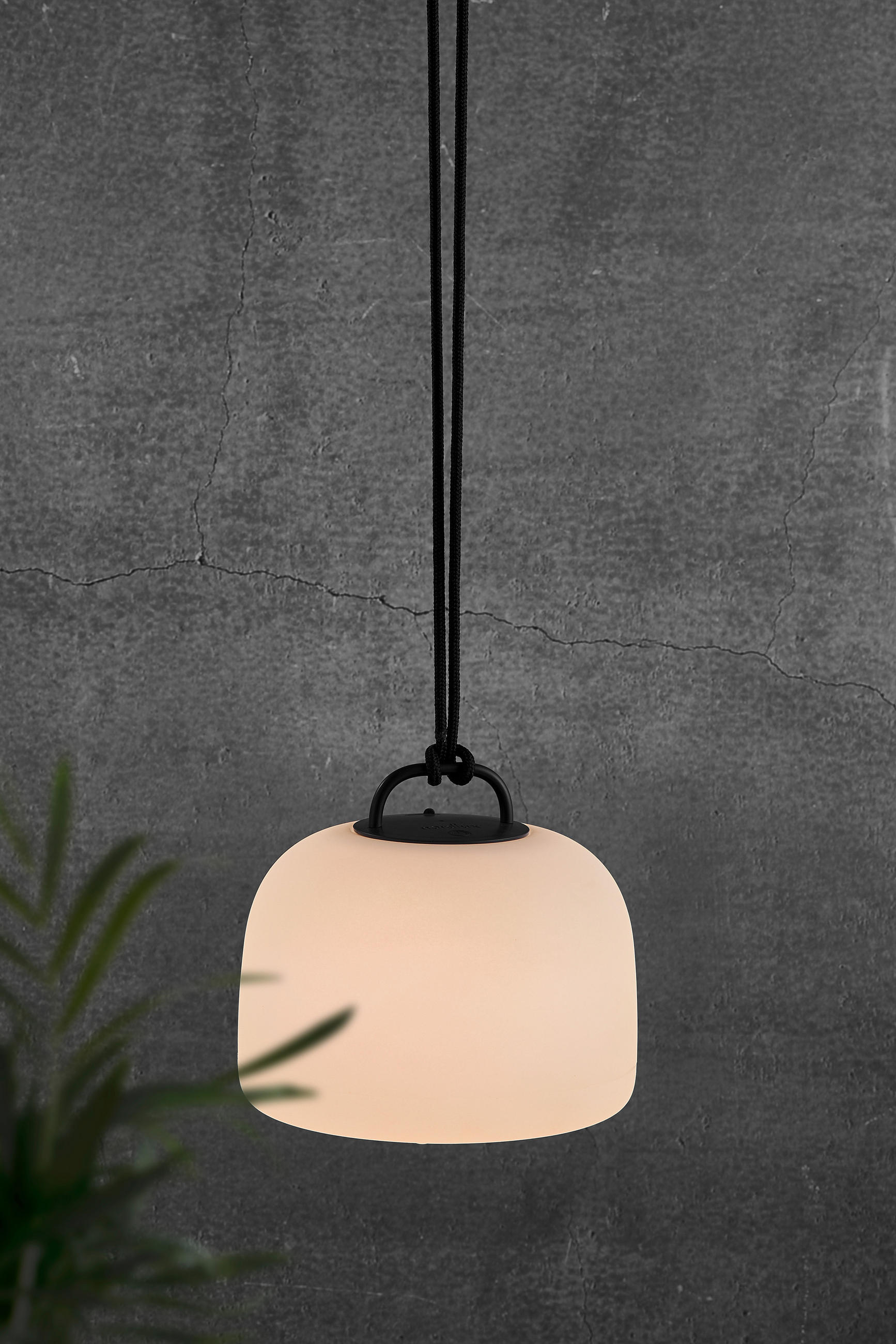 LED-AUßENLEUCHTE 22/19,6 cm   - Schwarz/Weiß, Design, Kunststoff (22/19,6cm) - Nordlux