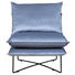 SESSEL in Textil Grau - Schwarz/Grau, Design, Textil/Metall (72/84/90cm) - Hom`in SESSEL in Textil Grau - Schwarz/Grau, Design, Textil/Metall (72/84/90cm) - Hom`in