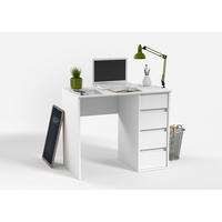 RADNI STO  bela   - bela, Moderno, pločasti materijal (90/75/50cm) - Carryhome
