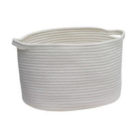 AUFBEWAHRUNGSKÖRBCHEN  - Weiß, Basics, Textil (27/38/24cm) - Aquanova