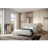 POLSTERBETT 180/200 cm  in Beige  - Beige/Schwarz, Modern, Holzwerkstoff/Textil (180/200cm) - MID.YOU