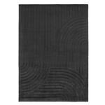 HOCHFLORTEPPICH 80/150 cm Siena Anthrazit  - Anthrazit, Design, Kunststoff/Textil (80/150cm) - Novel