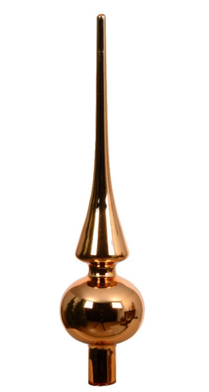 CHRISTBAUMSPITZE  - Cognac, KONVENTIONELL, Glas (6,00/26cm)