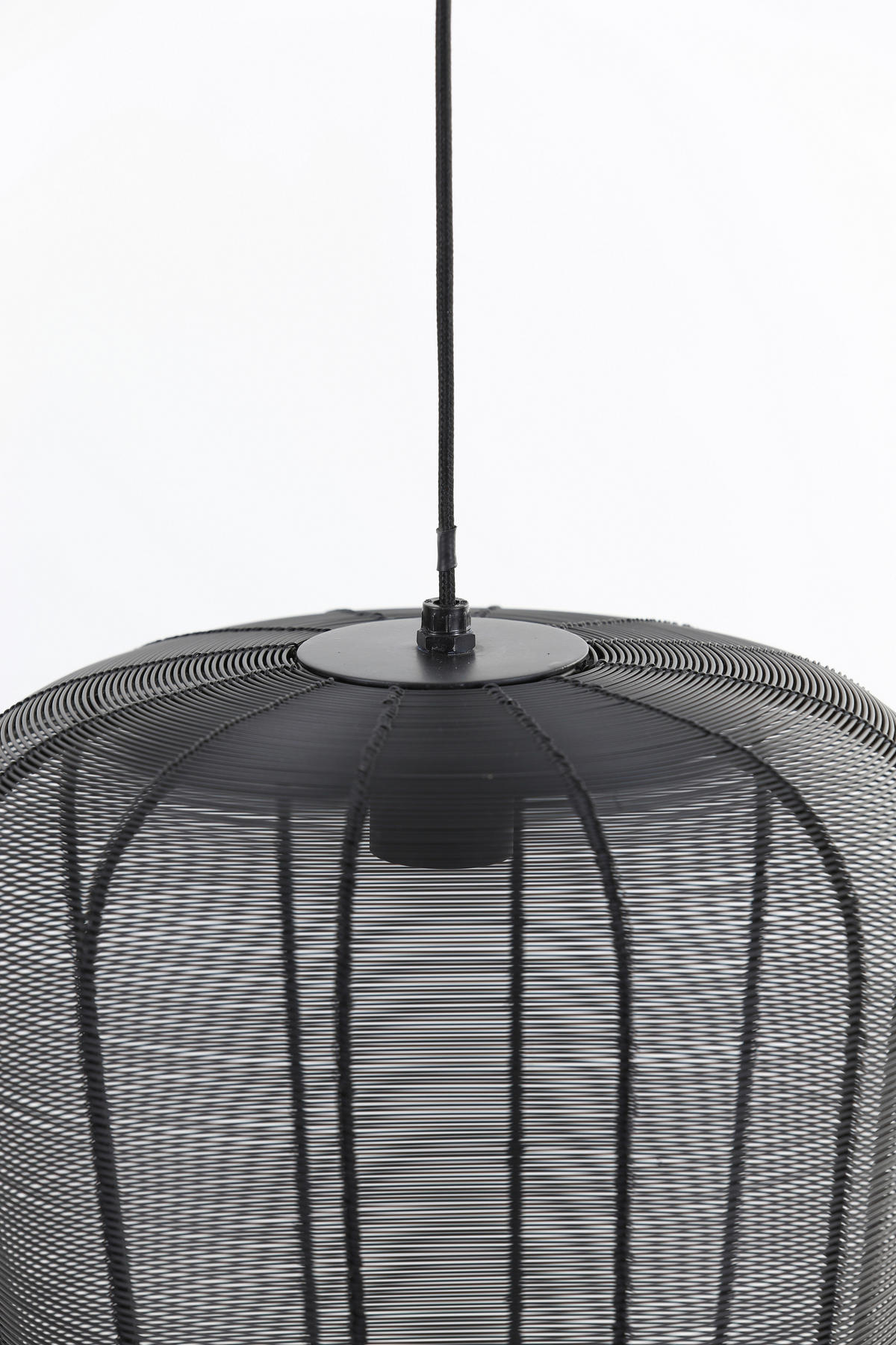 HÄNGELEUCHTE Adeta 28/28/30 cm   - Schwarz, Design, Metall (28/28/30cm) - Light & Living