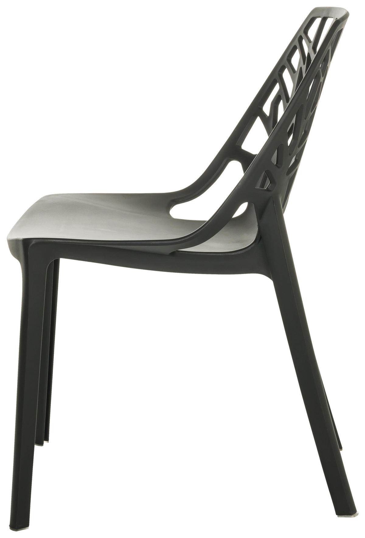 STOL, umetna masa črna  - črna, Basics, umetna masa (47/80/56cm) - MID.YOU