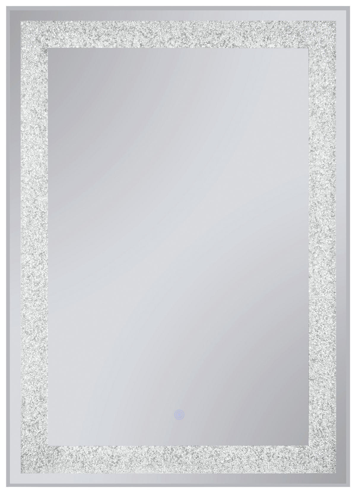 BADEZIMMERSPIEGEL 50/70/3,5 cm  - Silberfarben, MODERN, Glas (50/70/3,5cm)