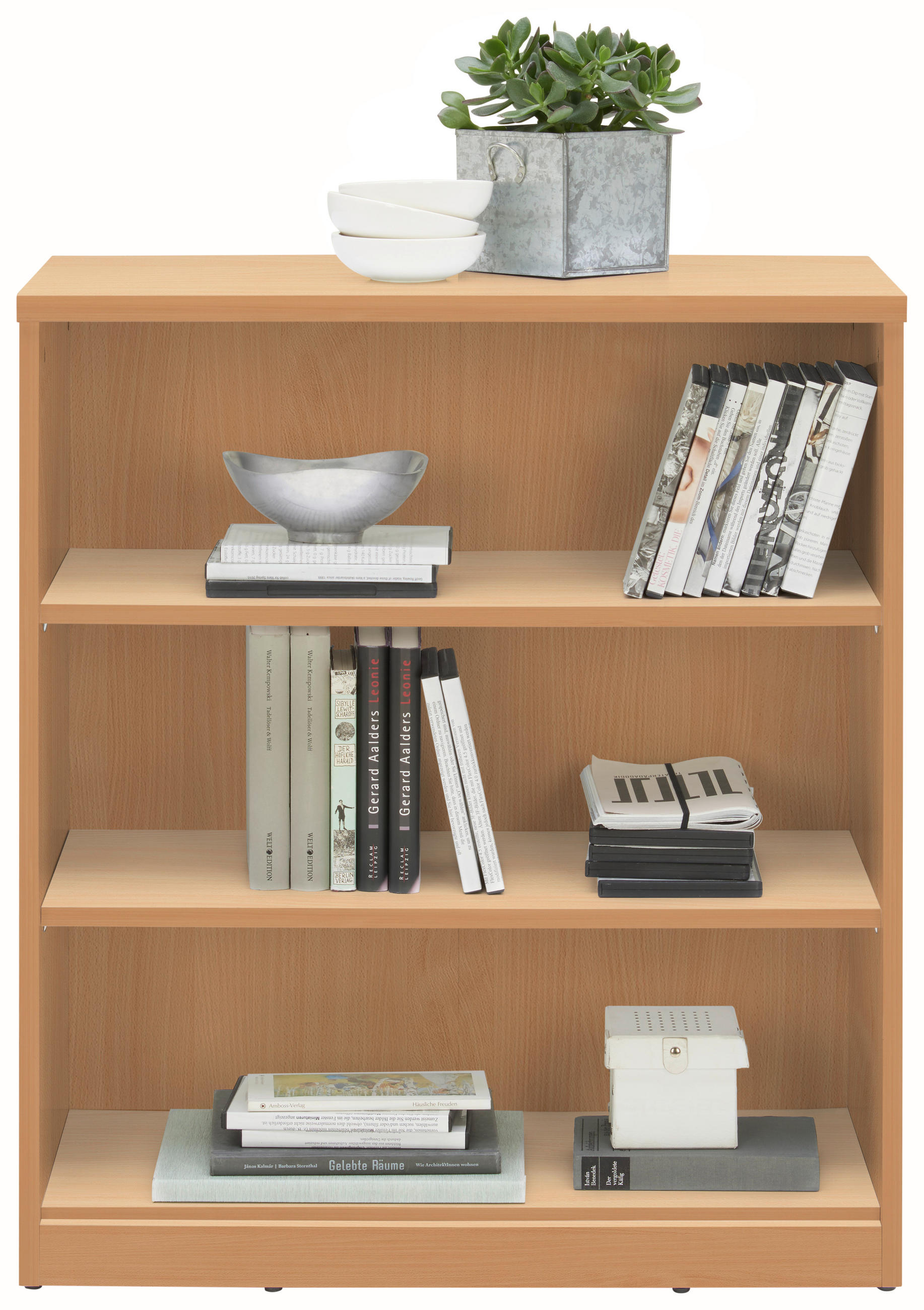 REGAL Buchefarben - Buchefarben, Basics, Holzwerkstoff (72/84/36cm) - Xora