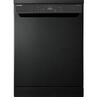 GESCHIRRSPÜLER QW-NA3YF42AM-DE  - Schwarz, KONVENTIONELL, Kunststoff/Metall (59,8/85/59,8cm) - Sharp