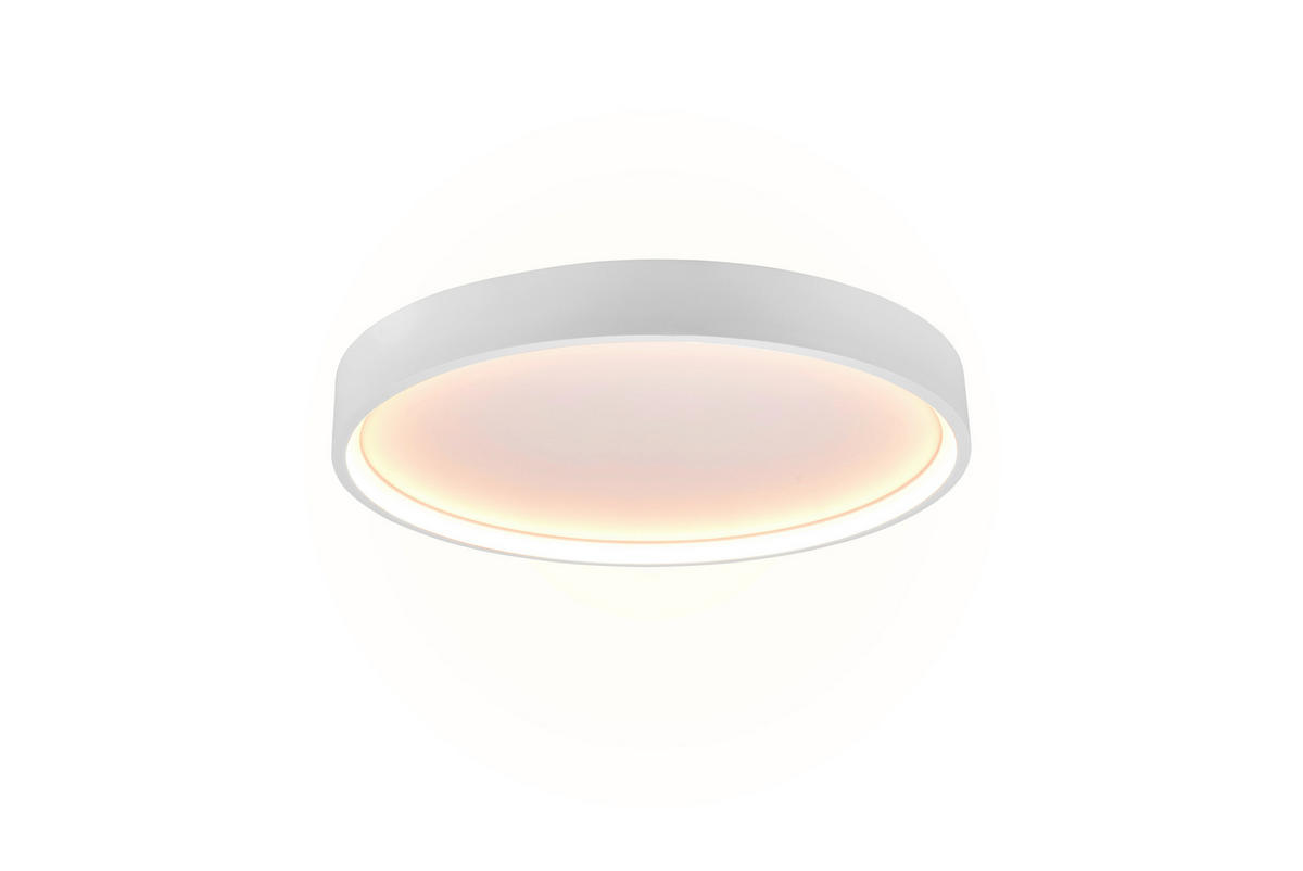 LED-DECKENLEUCHTE 45/5,5 cm   - Weiß, Design, Metall (45/5,5cm) - Trio Leuchten