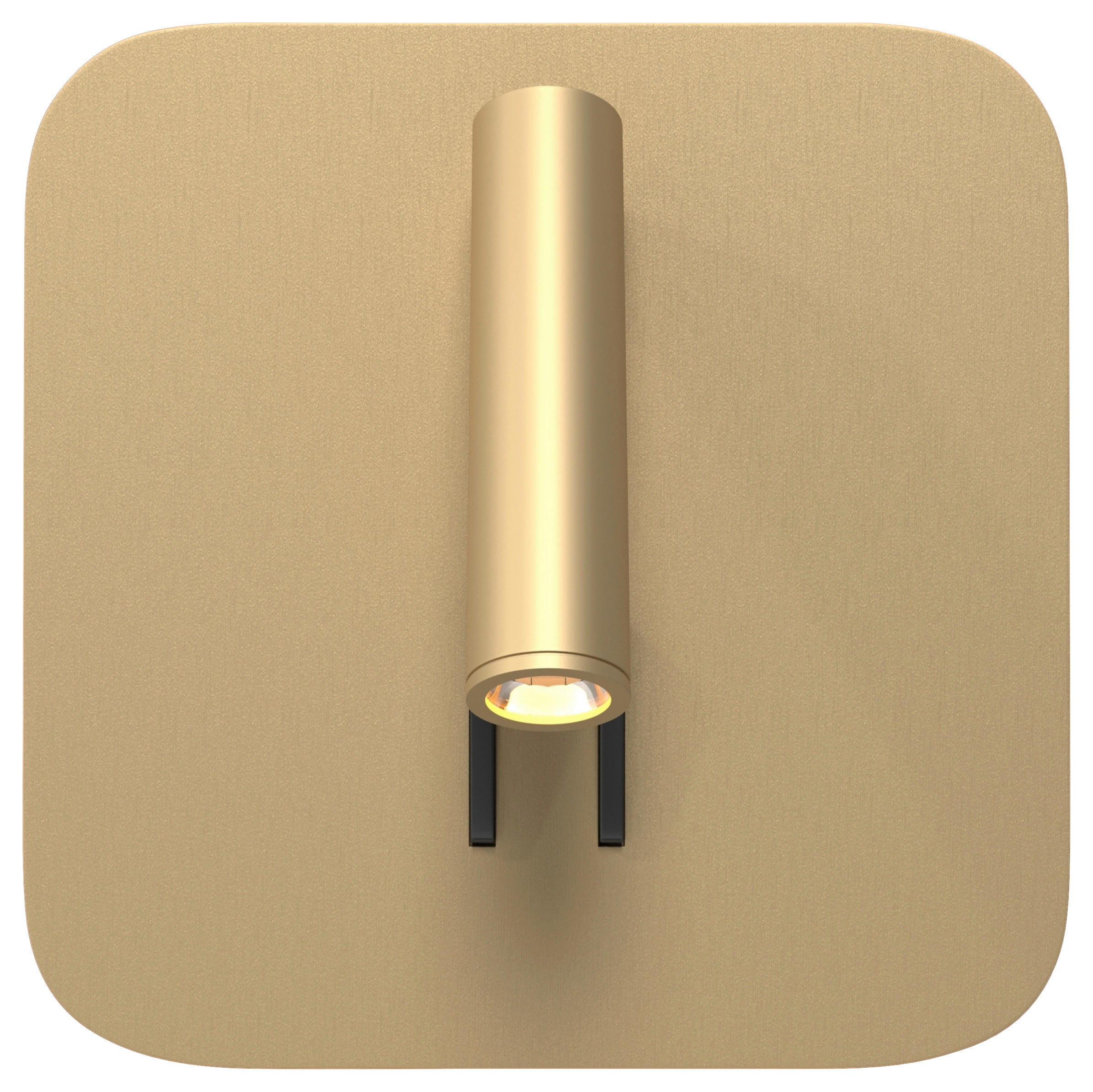 VÄGGLAMPA 6,5/13/13 cm   - guldfärgad, Basics, metall/plast (6,5/13/13cm) - MAYTONI