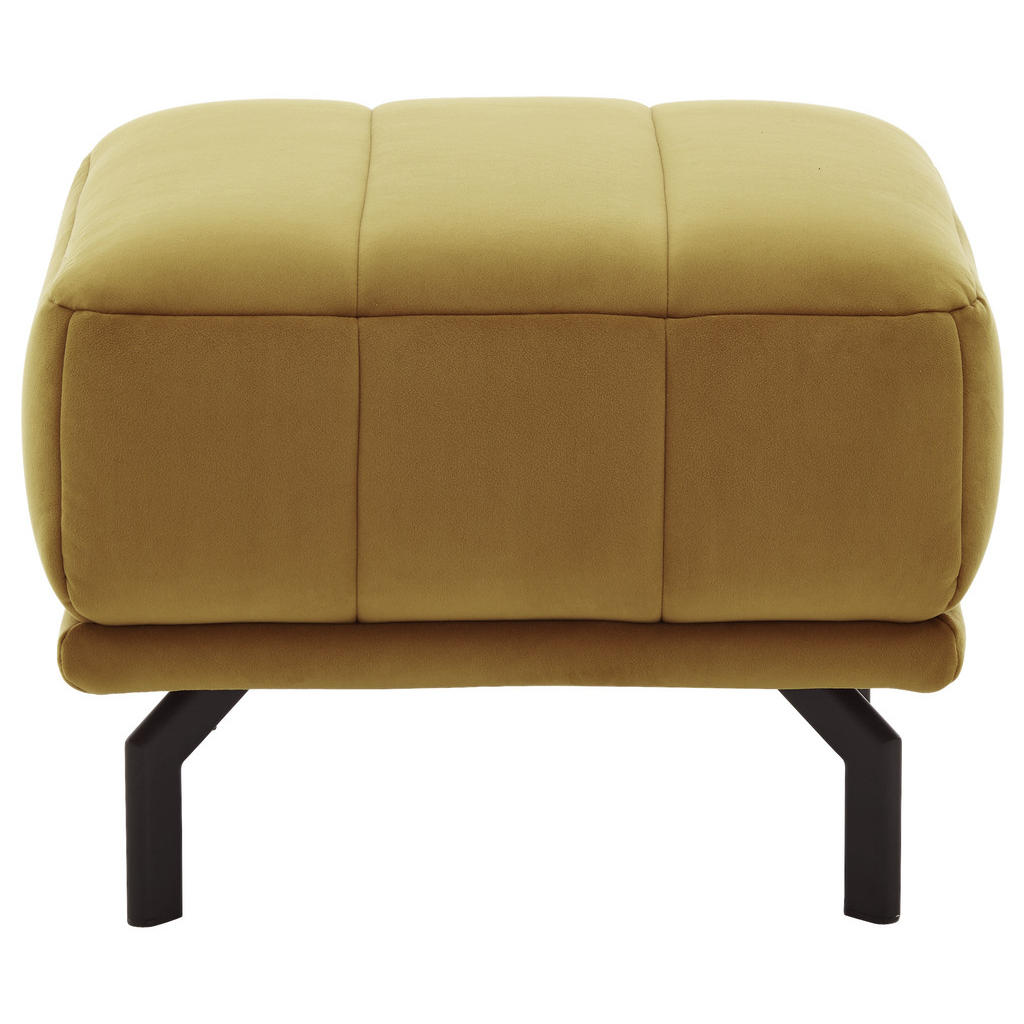 Thumbnail - Beldomo Style Ecksofa, Currygelb, Textil, 5-Sitzer, Ottomane rechts, L-Form, 293x195 cm, Goldenes M, Stoffauswahl, seite...